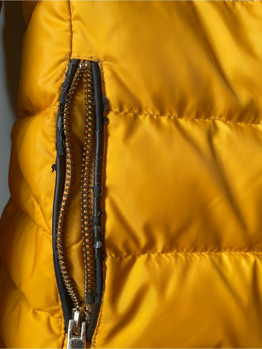 Yellow Puffer Jacket - Picture 4 of 9